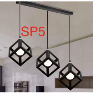 Retro Iron Industrial Pendant lights Come with E27 lamp holder easy changeable led bulbs